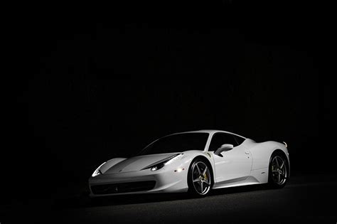 Desktop Wallpapers Ferrari 458 italia Luxury White Cars