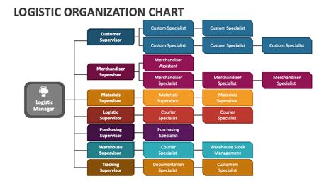 Logistic Organization Chart PowerPoint and Google Slides Template - PPT ...