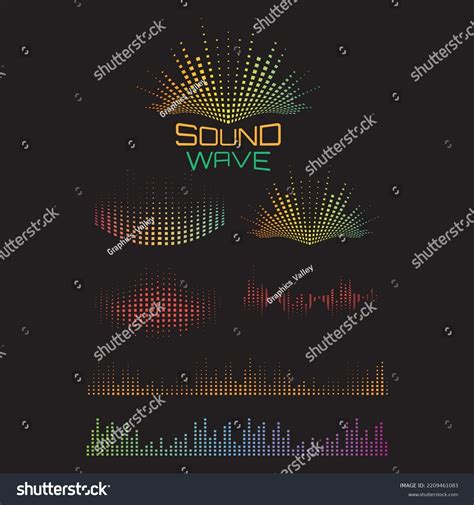 Sound Wave Vector Illustration Art Stock Vector (Royalty Free ...