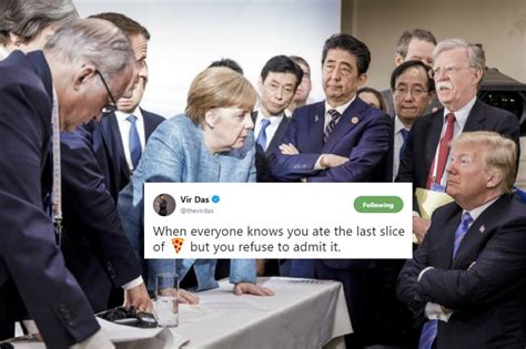 This Photo of Trump Surrounded By World Leaders at G7 Summit Has Caught the Imagination of the Web