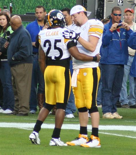 Ben Roethlisberger at Super Bowl XLIII