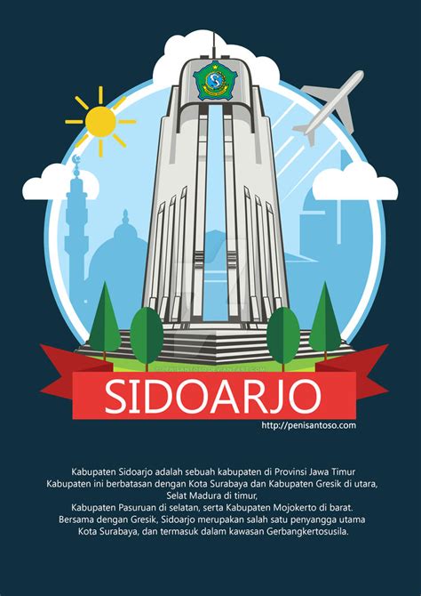 Sidoarjo (City Icon Illustration) by penisantoso on DeviantArt