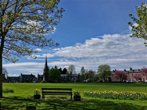 Denholm Village, Scottish Borders, Scotland in Springtime