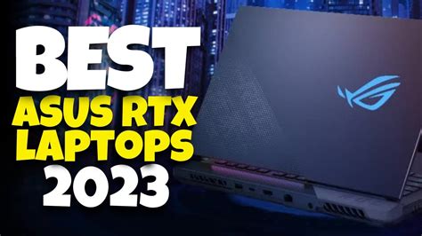 TOP 5 Best Asus ROG RTX Laptop Of 2023 Best Laptop For Gaming & more ...