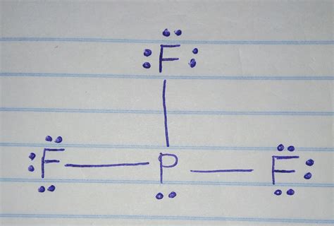 [Solved] Draw the electron dot structure for PF 3 . What is the name of ...