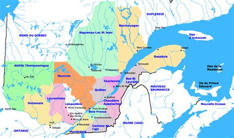 Choisir les régions pour un circuit au Québec - voyageretdecouvrir.com