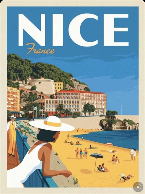 Vintage travel poster “ NICE France” : r/Posters