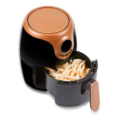 Copper Chef 2-Quart Black and Copper Air Fryer