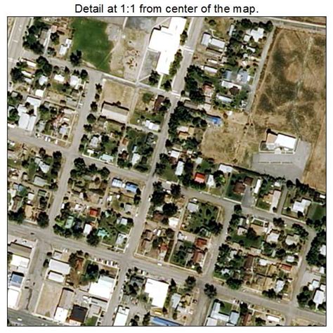 Aerial Photography Map of Whitehall, MT Montana