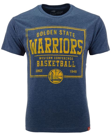 Lyst - Sportiqe Men'S Short-Sleeve Golden State Warriors T-Shirt in Blue for Men