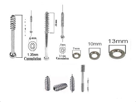 Cannulated Screw - Cannulated Screw Exporter, Manufacturer & Supplier, Rajkot, India