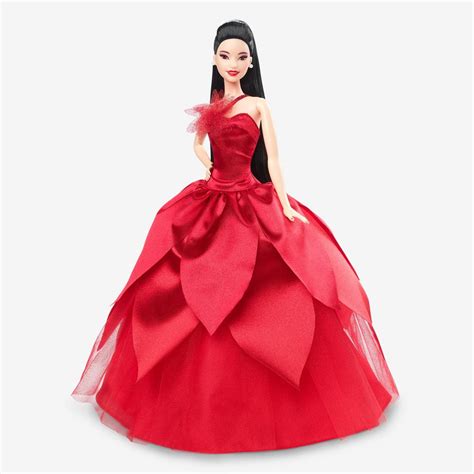 2022 Holiday Barbie, Black Hair – Mattel Creations