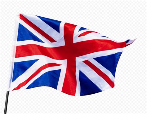 HD United Kingdom Uk Waving Flag On Pole PNG | Flag icon, Square ...