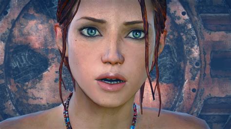 Wallpaper : face, video games, portrait, photography, blue, mouth, Person, skin, head, Enslaved ...
