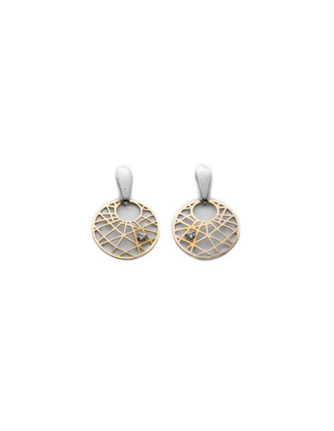 18 K Gold Earrings 1169/90-L