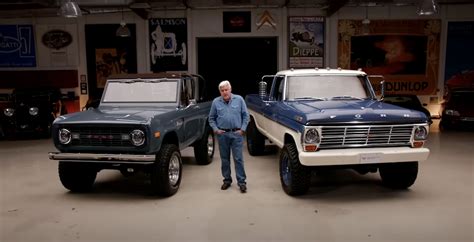 Jay Leno Drives $300K Velocity Modern Classics Bronco and F-250 - Ford-Trucks.com