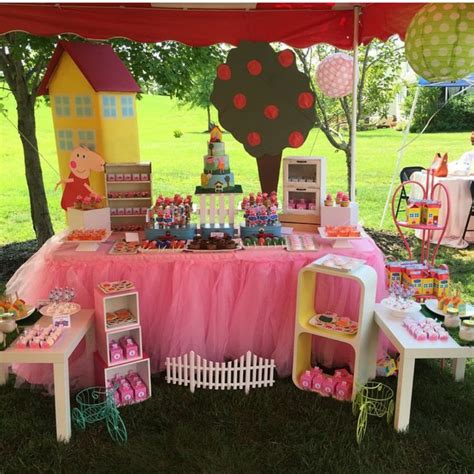 296 best Peppa Pig Party Ideas images on Pinterest | Anniversary ideas, April bulletin board ...