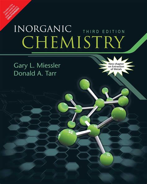 Inorganic Chemistry 3rd Edition - Buy Inorganic Chemistry 3rd Edition by Miessler, Gary|Author ...