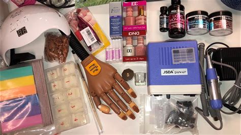 NAIL HAUL! How To Start an Affordable Beginner Nail Kit! (Aliexpress + Amazon Haul) - YouTube