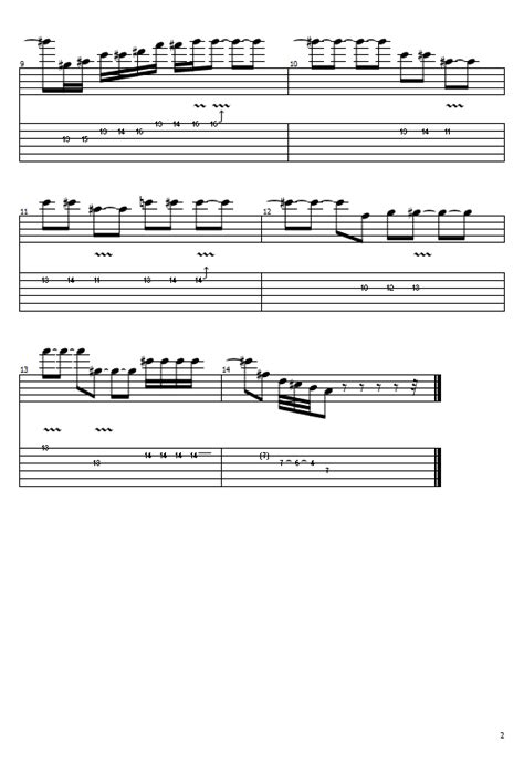 Queen - Bohemian Rhapsody - Solo - Free Guitar Tabs - Chords - Online ...