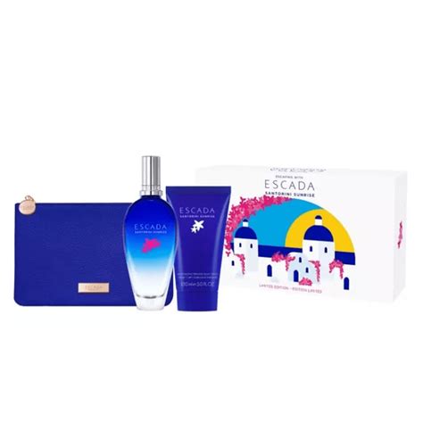 Escada Santorini Sunset Gift Set Women's EDT Perfume 100ml Gift Set ...