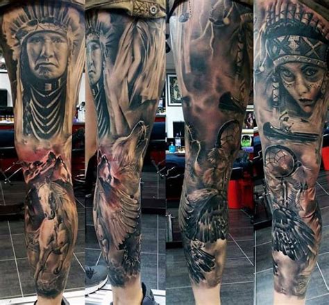 100 Native American Tattoos For Men Ideas - [2021 Inspiration Guide]