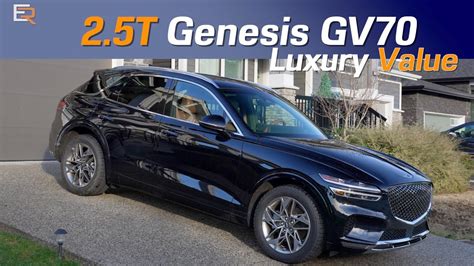 2022 Genesis GV70 2.5T Review - Compact Luxury with SO MUCH VALUE - YouTube