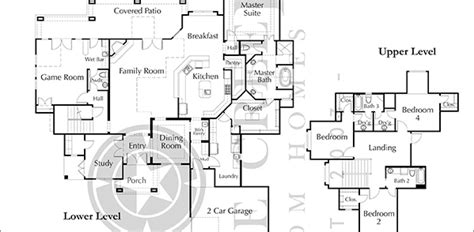 Custom Home Floor Plans by Stone Creek Custom Homes