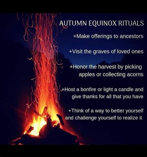 Autumn Equinox Rituals in 2022 | Autumn equinox ritual, Rituals, Equinox