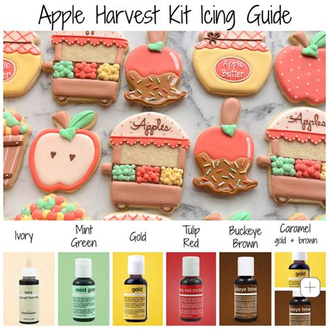 Apple Harvest Cookie Decorating Kit – The Flour Box