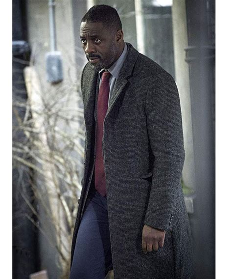 DCI John Luther Coat | Idris Elba Luther Coat - Jackets Masters