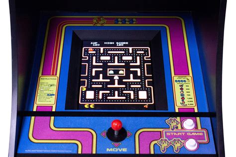 Buy quarter arcades Official Ms Pac-Man 1/4 Sized (17 Inches Tall) Mini Arcade Cabinet by ...