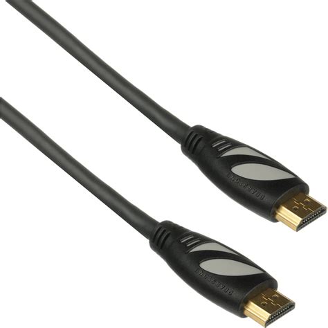 Pearstone High-Speed HDMI Cable with Ethernet (Black, 15')