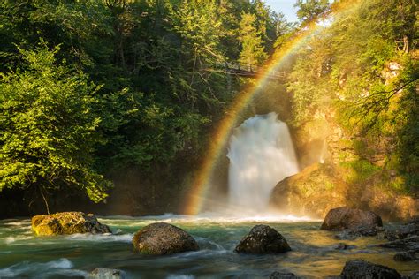 Dreamy Pixel | Rainbow over waterfall Sum - Dreamy Pixel