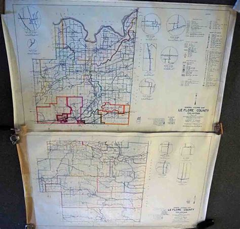 General Highway Map - LeFlore County, Oklahoma - High Ridge Books, Inc.