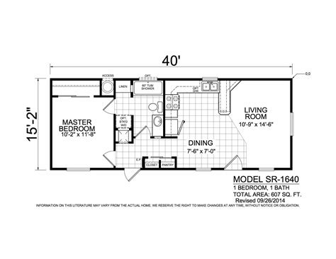 45 Mobile Home Floor Plans 1 Bedroom Awesome – New Home Floor Plans