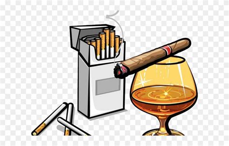 Cigar And Whiskey Clipart - img-klutz