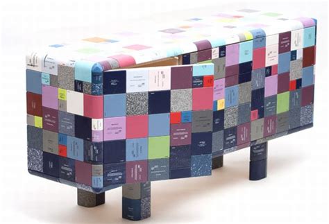 Jay Watson Makes Pixelated Furniture from Recycled Corian Samples