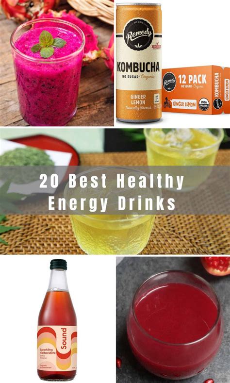 20 Best Healthy Energy Drinks - IzzyCooking