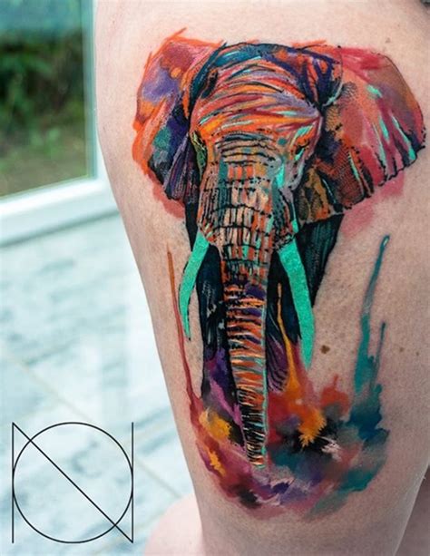 100 Glowing Color Tattoo Designs To Ink