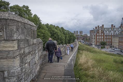 A walk around the historic York City Walls with great views of York ...