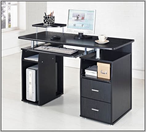 Black Glass Computer Desk Ikea - Desk : Home Design Ideas #XxPyZXYnby22693