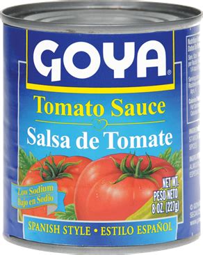 Low Sodium Tomato Sauce - Better-for-You | Goya Foods