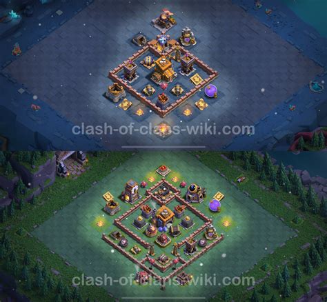 Meisterhütte LvL 7 Anti 2 Sterne Base + Link / Layout - Nachtdorf COC Clash of Clans 2022 - MH7 ...