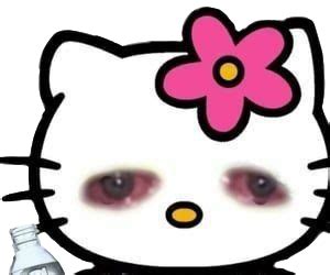 hellokitty_cursed - Discord Emoji