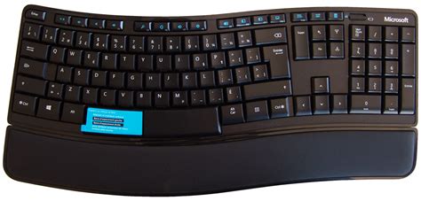 Sculpt Comfort Keyboard by Microsoft : ErgoCanada - Detailed Specification Page