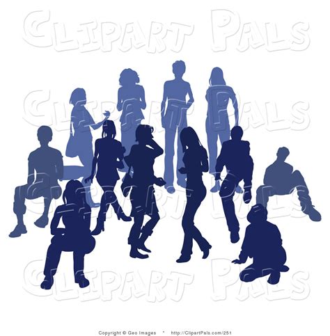 Friends Silhouette Clip Art at GetDrawings | Free download