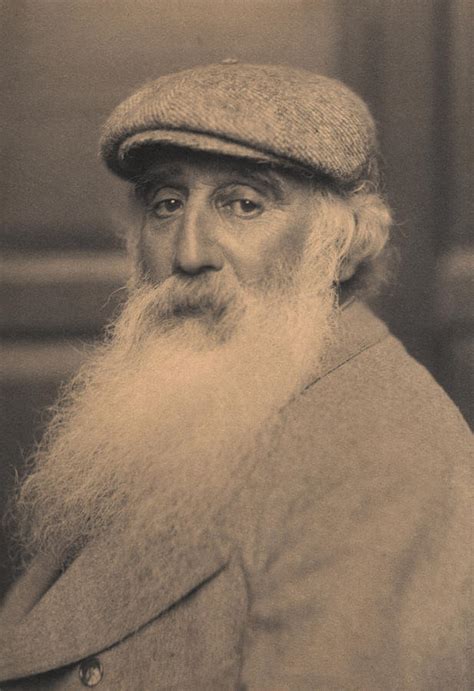 Portrait Of Camille Pissarro 1830-1903 Bw Photo Photograph by French School