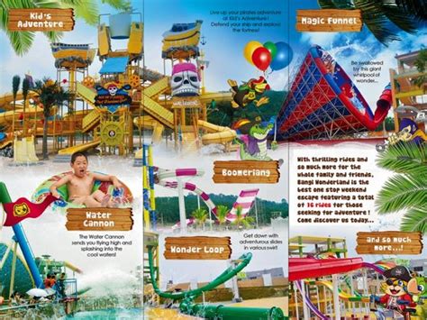 Bangi Wonderland Theme Park Map