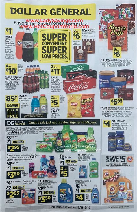 DollarGeneral_weekly_ad_091320_01 Dollar General Near Me, Dollar ...